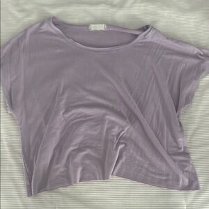 Altar'd State Lilac Short Sleeve Top